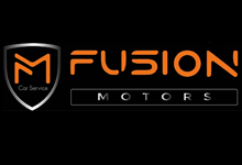 Logo: Fusion Motors.